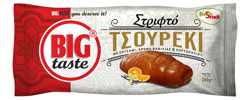 Twisted greek sweet bread 280g