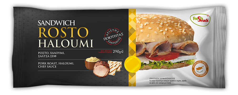 Sandwich rosto haloumi