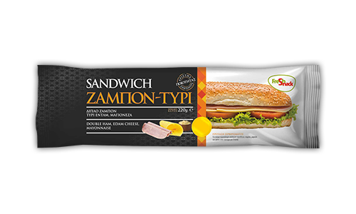 Sandwich ζαμπόν - τυρί